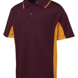 Podium Kids Contrast Polo