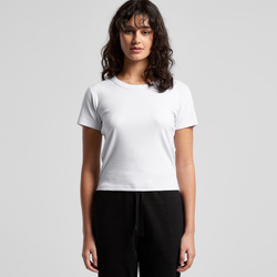 AS Colour - Wo's Organic Rib Baby Tee 