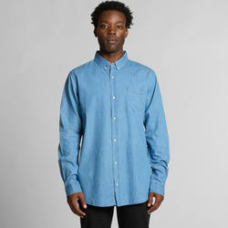 Mens Blue Denimshirt