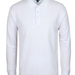 C Of C L/S Pique Polo