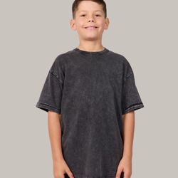 Youth Slouch Tee - Acid Wash