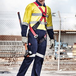 Mens Rugged Cooling Taped Overall