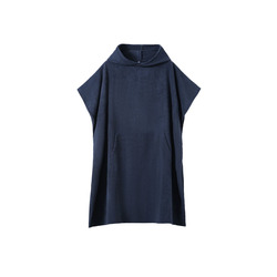 Kid's 380gsm poly/nylon hooded towel with kangaroo pocket